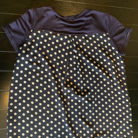 STITCH FIX PAPERMOON Marisol Mixed Material Top - Picture 4 of 5